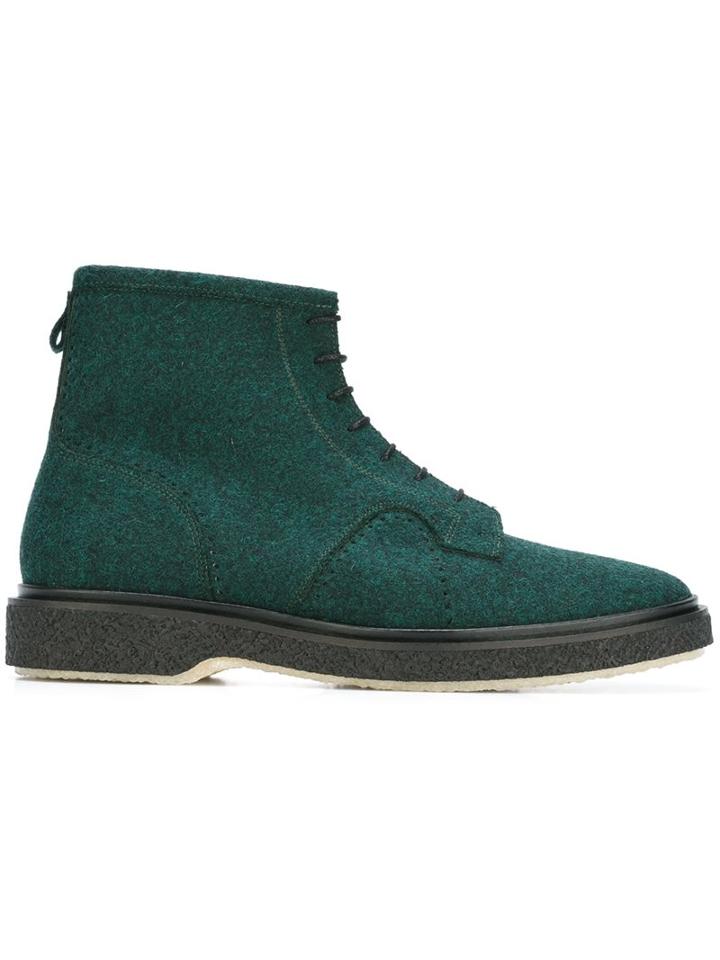 Adieu Paris Lace Up Ankle Boots