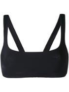 Ermanno Scervino - Bralette Bikini Top - Women - Polyamide/spandex/elastane - Iii, Black, Polyamide/spandex/elastane