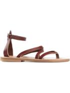 K. Jacques Epicure Sandals, Women's, Size: 40, Brown, Leather