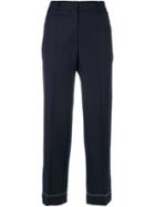 Incotex Cropped Trousers - Blue