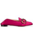 Charlotte Olympia Panther Buckle Loafers - Pink