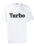 Msgm Turbo Printed T-shirt - White