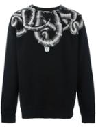 Marcelo Burlon County Of Milan 'aconcagua' Sweatshirt, Men's, Size: Xs, Black, Cotton