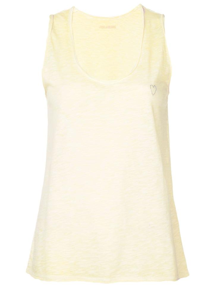 Zadig & Voltaire Jamy Top - Yellow