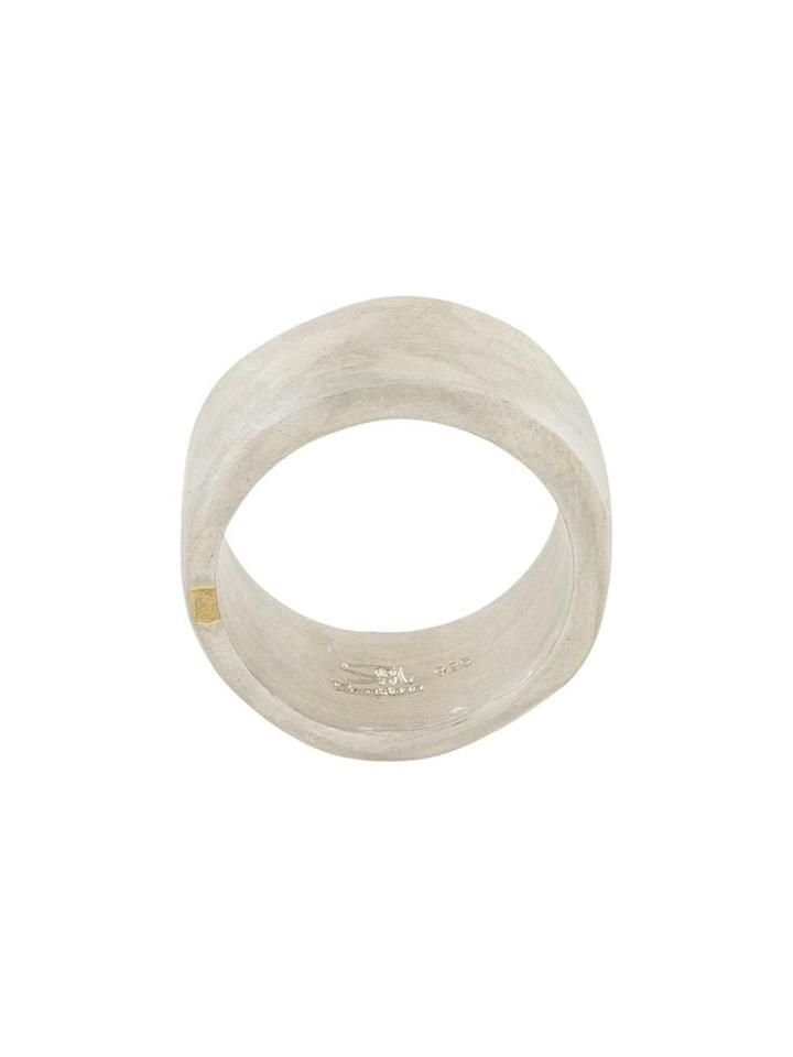 Rosa Maria 'latitiabism' Ring, Men's, Size: 60, Metallic