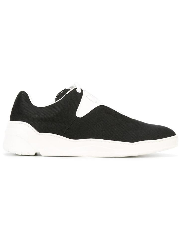 Dior Homme Ridged Sole Sneakers - Black