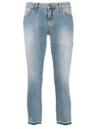 Blugirl Cropped Faded Jeans - Blue