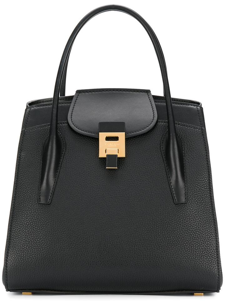 Michael Kors - 'bancroft' Shopping Bag - Women - Calf Leather - One Size, Black, Calf Leather
