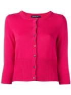 Samantha Sung 'natalie' Cardigan - Pink & Purple