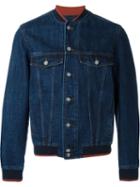 Kenzo Travel Tag Denim Bomber Jacket