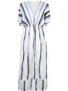 Lemlem Aster Striped Dress - Blue