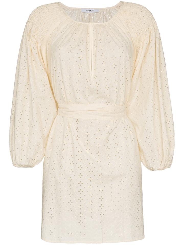 Marysia San Salvador Cotton Tunic Dress - Nude & Neutrals