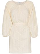 Marysia San Salvador Cotton Tunic Dress - Nude & Neutrals