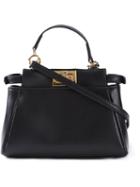 Fendi - Micro 'peekaboo' Crossbody Bag - Women - Calf Leather - One Size, Black, Calf Leather