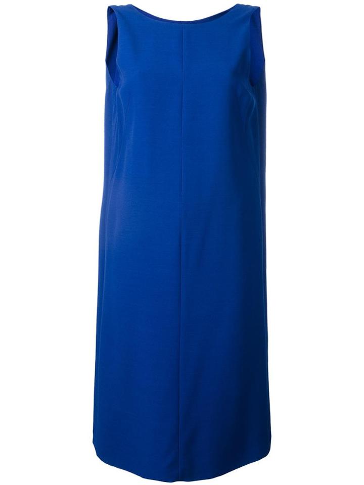 Maison Margiela Open Back Shift Dress - Blue