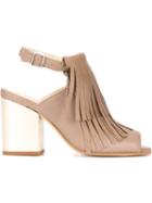 Ouigal Fringed Sandals
