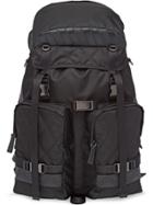 Prada Technical Fabric Backpack - Black