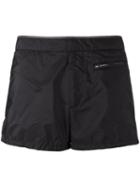 Prada Zipped Pocket Swim Shorts, Men's, Size: 52, Black, Nylon/polyester
