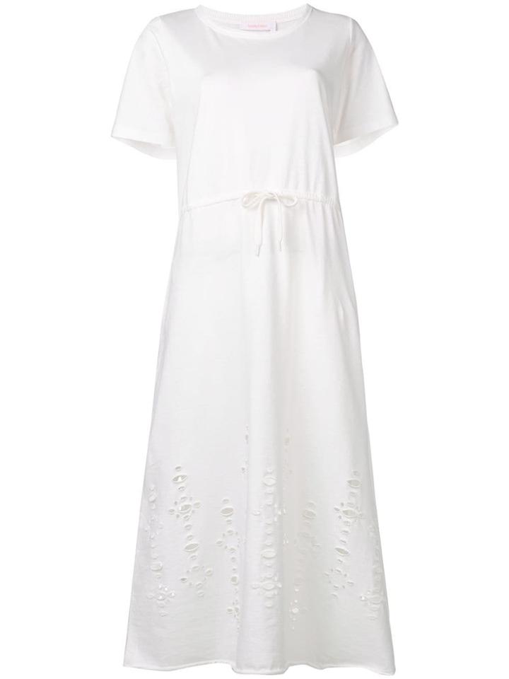 See By Chloé Jersey T-shirt Dress - White
