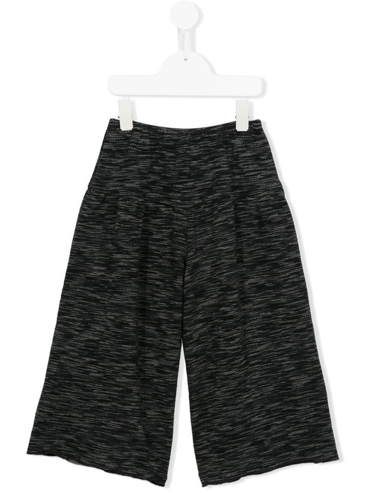 Douuod Kids Wide Leg Trousers, Girl's, Size: 6 Yrs, Black