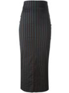 Romeo Gigli Vintage Striped Skirt