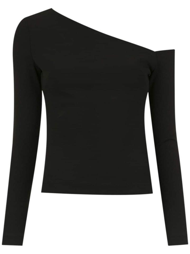 Le Lis Blanc Blusa Julia Dec Assimetrico - Black