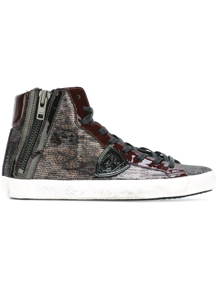 Philippe Model Zipped Hi-tops