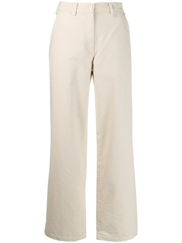 Our Legacy Wide Leg Jeans - Neutrals