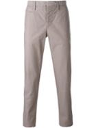 Incotex Slim Fit Trousers, Men's, Size: 46, Grey, Cotton
