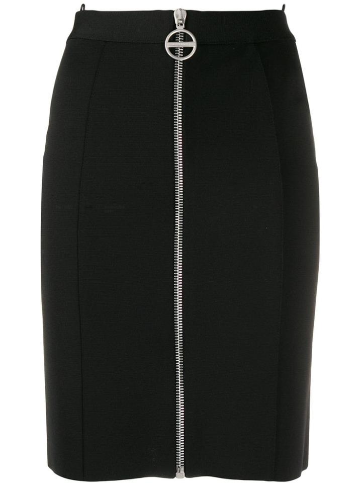 Givenchy High Rise Crepe Mini Skirt - Black