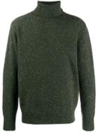 Universal Works Roll Neck Jumper - Green