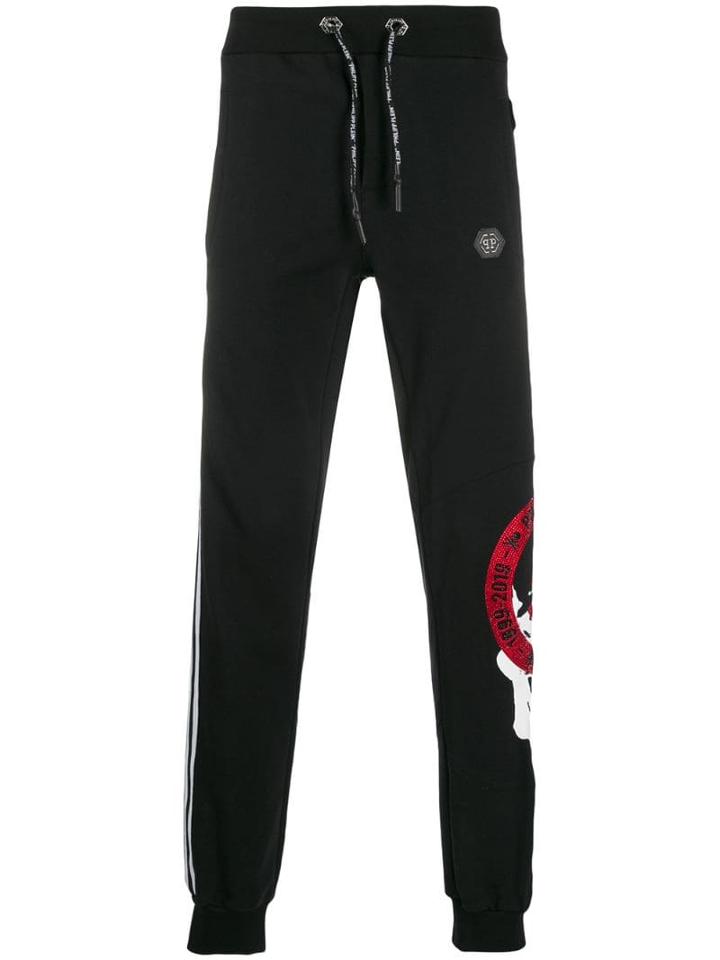 Philipp Plein 20th Anniversary Track Pants - Black