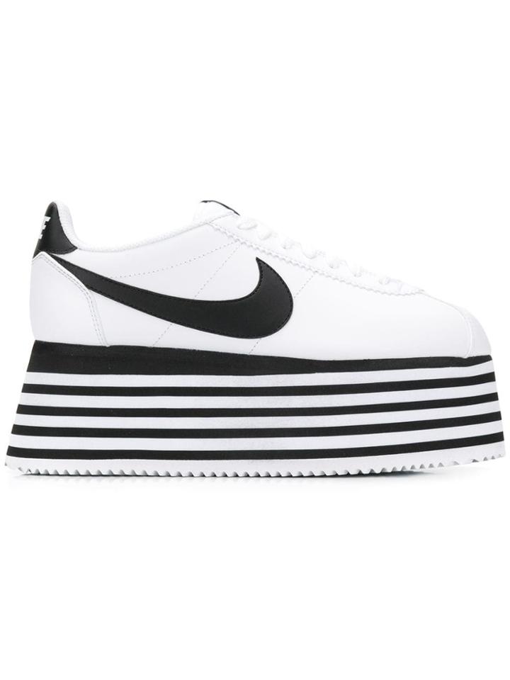 Comme Des Garçons Comme Des Garçons X Nike Sneakers - White