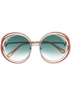 Chloé Eyewear Carlina Sunglasses - Neutrals