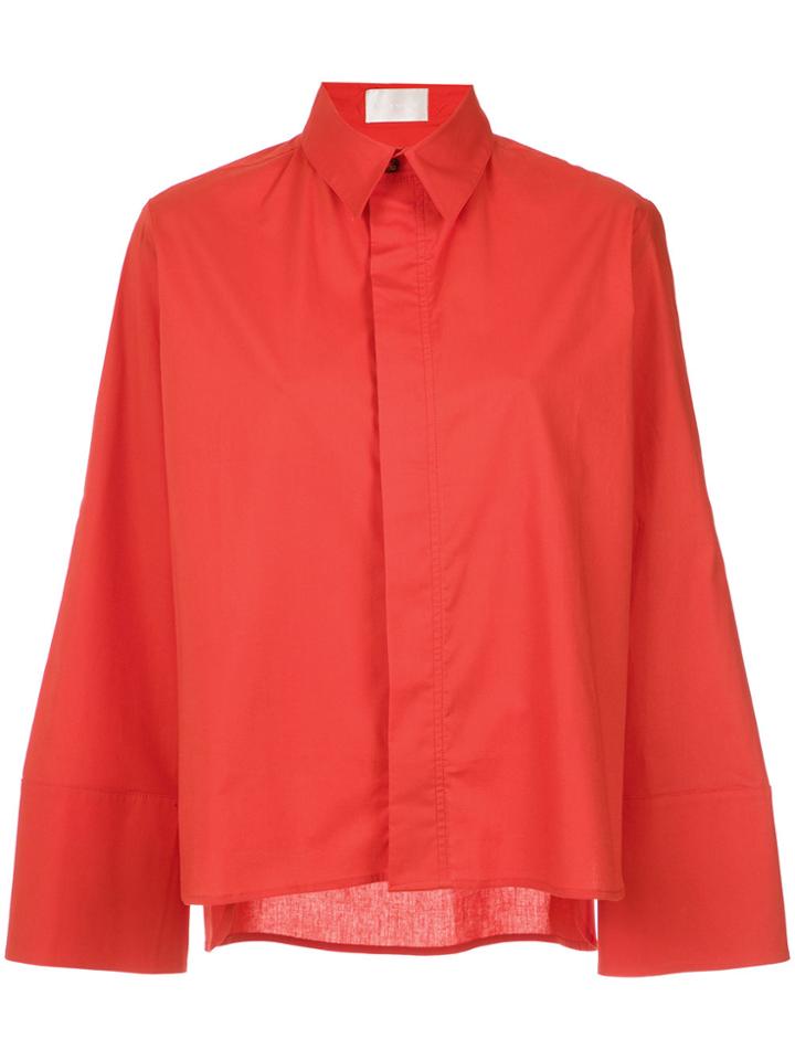 Lilly Sarti Wide Sleeves Shirt - Red