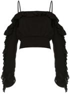 C & M Off The Shoulder Top - Black