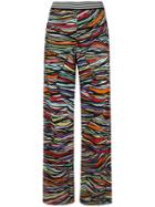 Missoni Knitted Wide-leg Trousers - Multicolour