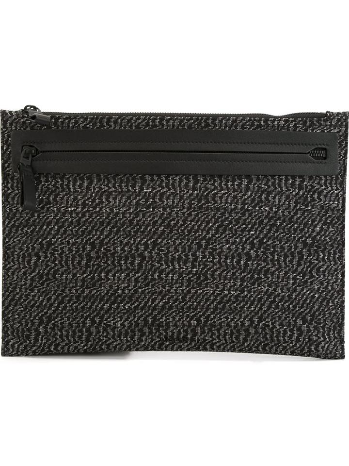 Lanvin Zigzag Pattern Clutch