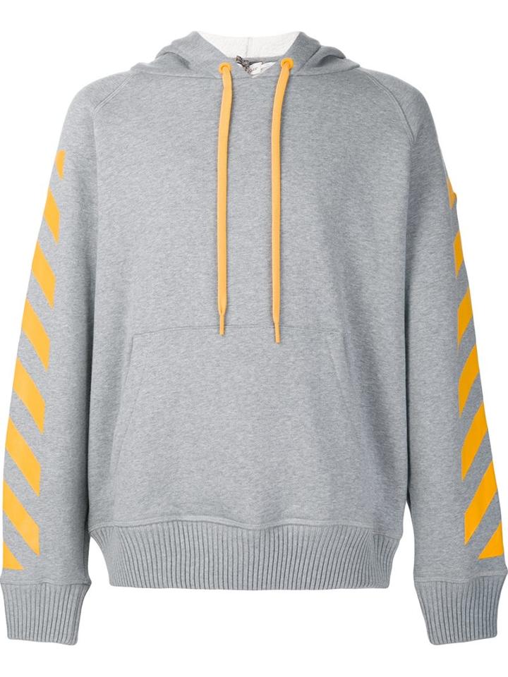 Moncler X Off-white Signature Stripe Hoodie