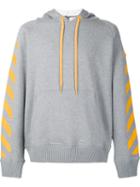 Moncler X Off-white Signature Stripe Hoodie