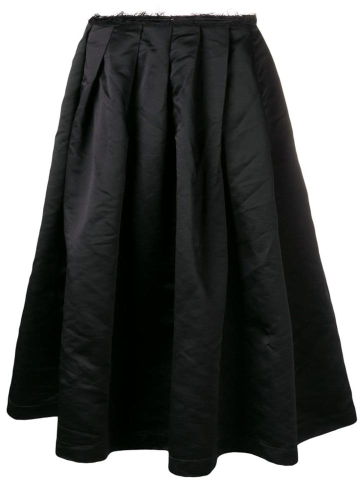 Comme Des Garçons Full Midi Skirt - Black