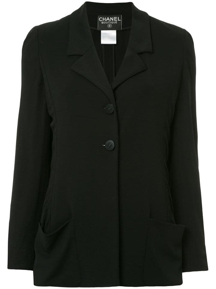Chanel Pre-owned Classic Blazer - Black