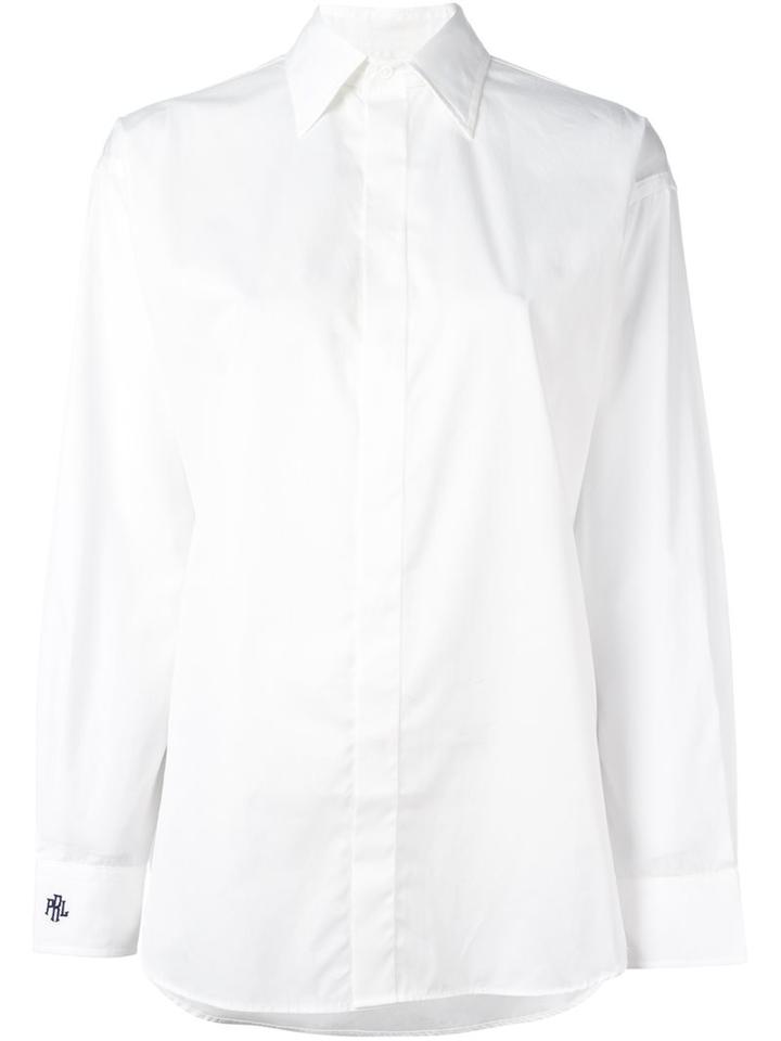 Polo Ralph Lauren Classic Shirt, Women's, Size: 12, White, Cotton