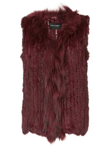 Dolce Cabo Textured Gilet Jacket