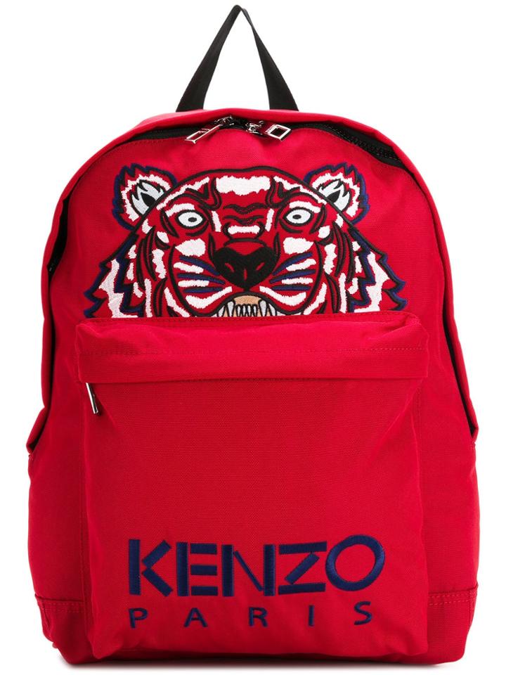Kenzo Tiger Backpack - Red