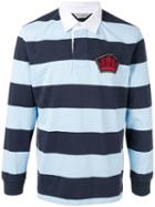 Gieves & Hawkes Striped Polo Shirt - Blue