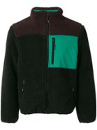 Kenzo Zipped Shearling Jacket - Black