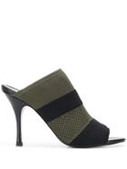 Sonia Rykiel Stretch Mules - Green