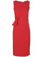 P.a.r.o.s.h. Bow Front Shift Dress - Red