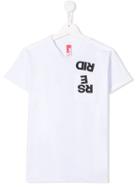 Ai Riders On The Storm Kids Chest Pocket T-shirt - White